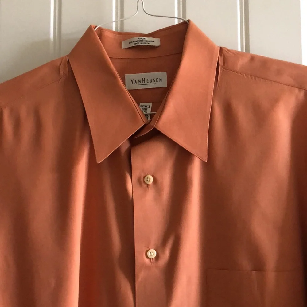 Men's Van Heusen Wrinkle Free Long-Sleeve Shirt - Picture 2 of 8